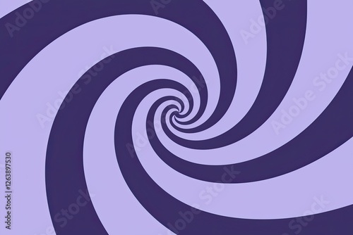 Abstract Vortex Design with Retro Aesthetic and Clean Lines