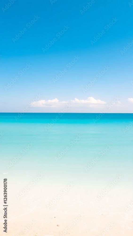 Fototapeta premium blue sea and sky