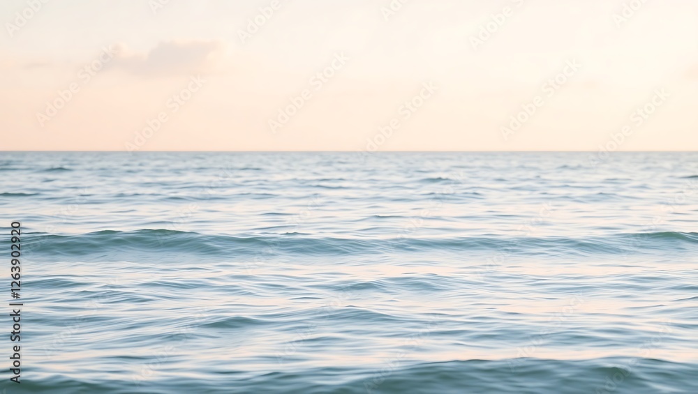 Obraz premium sea waves and blue sky