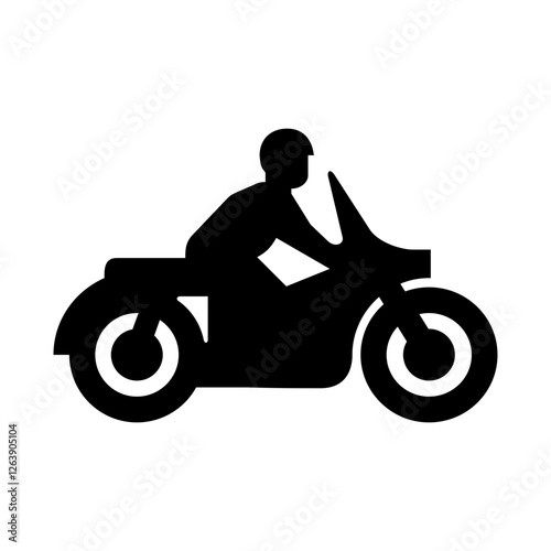 motorcyle vector icon