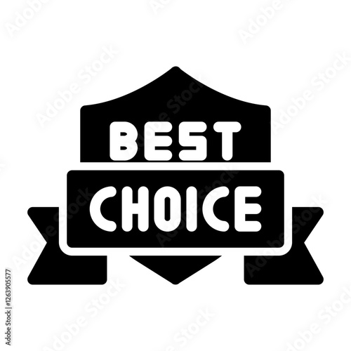 best choice Solid icon