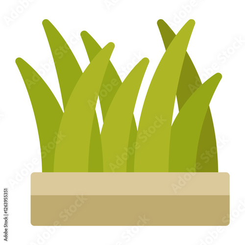 Vibrant Green Grass for Landscaping Use