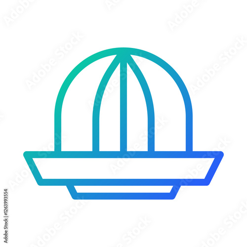 Elegant Citrus Squeezer Graphic Illustration