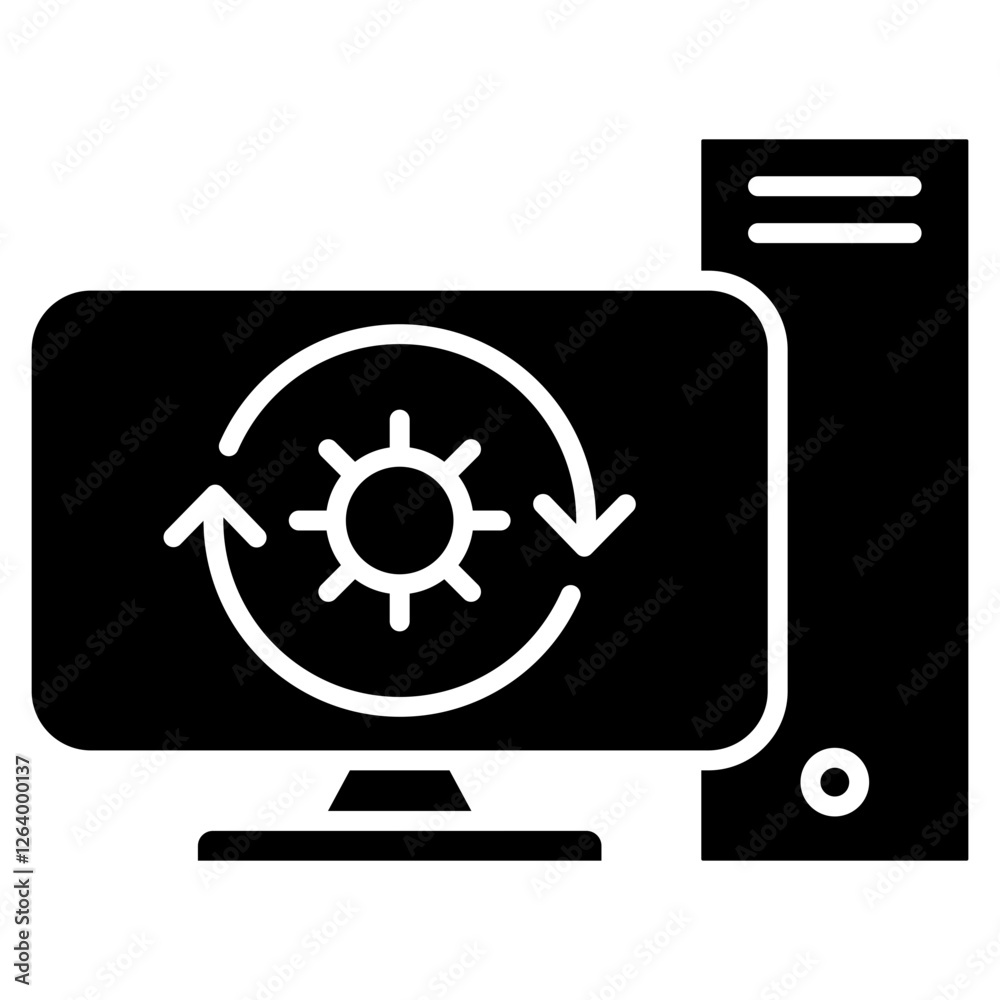 Adaptive screen brightness icon
Adaptive screen brightness icon