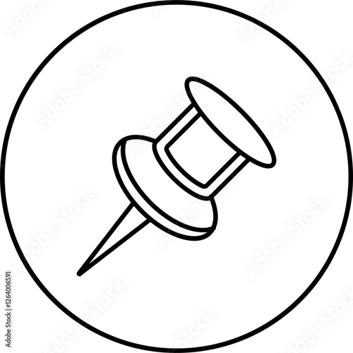 Push Pin Icon