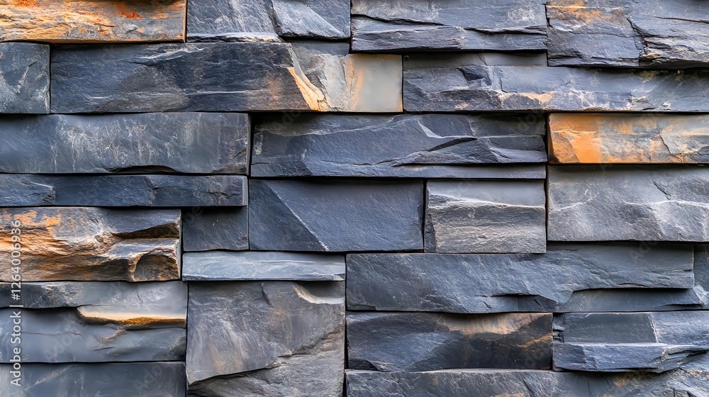 Dark Grey Slate Stone Wall Texture - Natural Textures Dark Grey Slate Stone Wall Texture - Natural Textures