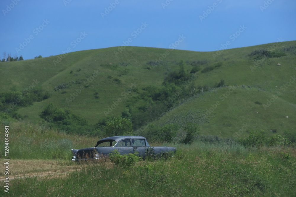 Fototapeta premium Saskatchewan Scenery near Esterhazy