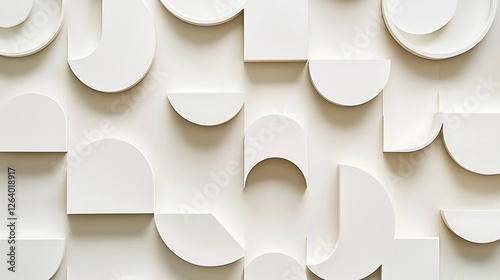 Abstract Geometric Shapes Wall Art