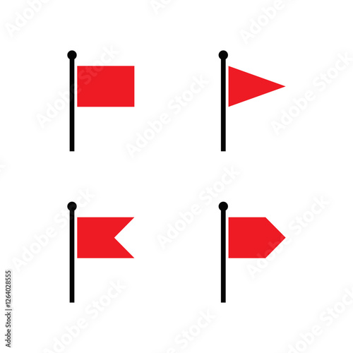 Flag icon illustration. Flag icon vector. Flag icon.