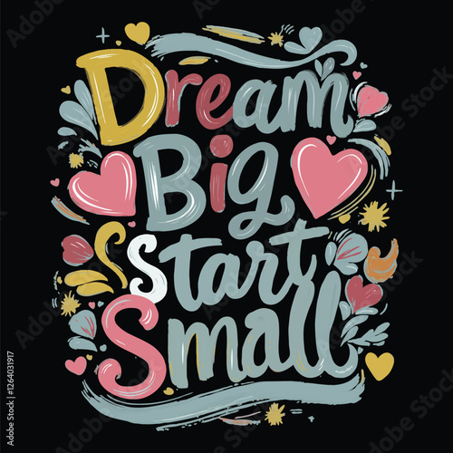 Motivational And Inspirational Quotes Lettering Text Effect Typography T Shirt Design
