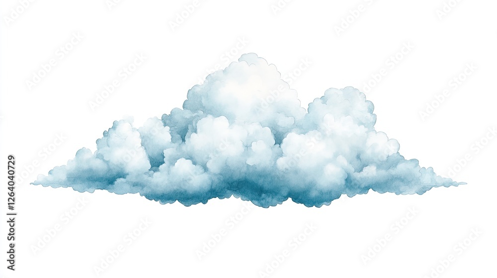Soft, fluffy clouds floating in a clear sky, creating a serene atmosphere for relaxation Soft, fluffy clouds floating in a clear sky, creating a serene atmosphere for relaxation
