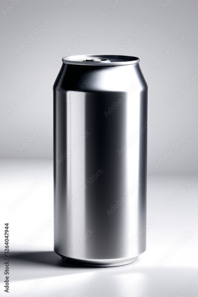 a close up of a can of soda on a white surface a close up of a can of soda on a white surface