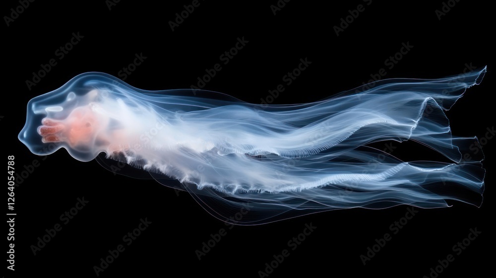 Fototapeta premium A siphonophore is a type of marine animal.