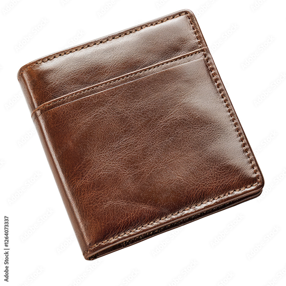 Elegant Brown Leather Wallet with Slim Design for Everyday Use and Stylish Storage of Cards and Cash Elegant Brown Leather Wallet with Slim Design for Everyday Use and Stylish Storage of Cards and Cash