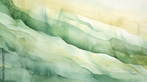 Wallpaper Mural Abstract Watercolor background, Minimalist Boho style, cream, sage green, gold, linen texture,organic shape, background for banner, poster, Web and packaging
 Torontodigital.ca