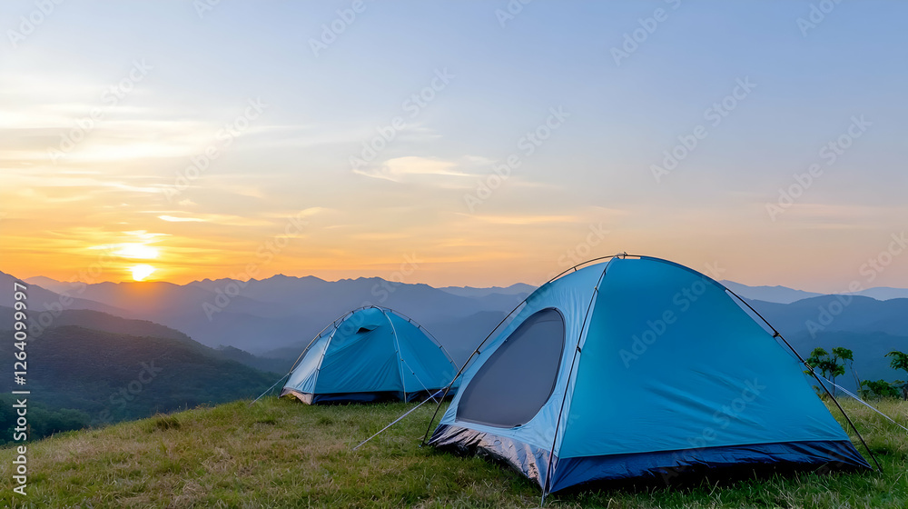Sunrise Mountain Camping Adventure Sunrise Mountain Camping Adventure