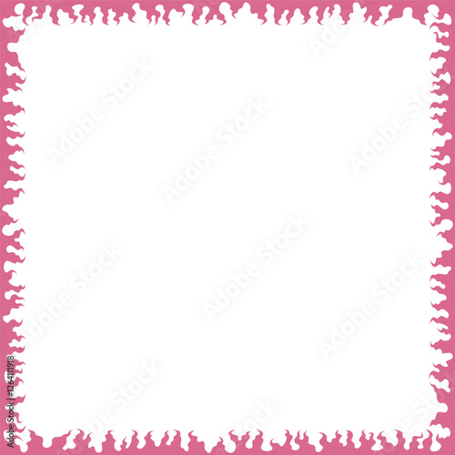 Easy-to-use flame frame Coarse version