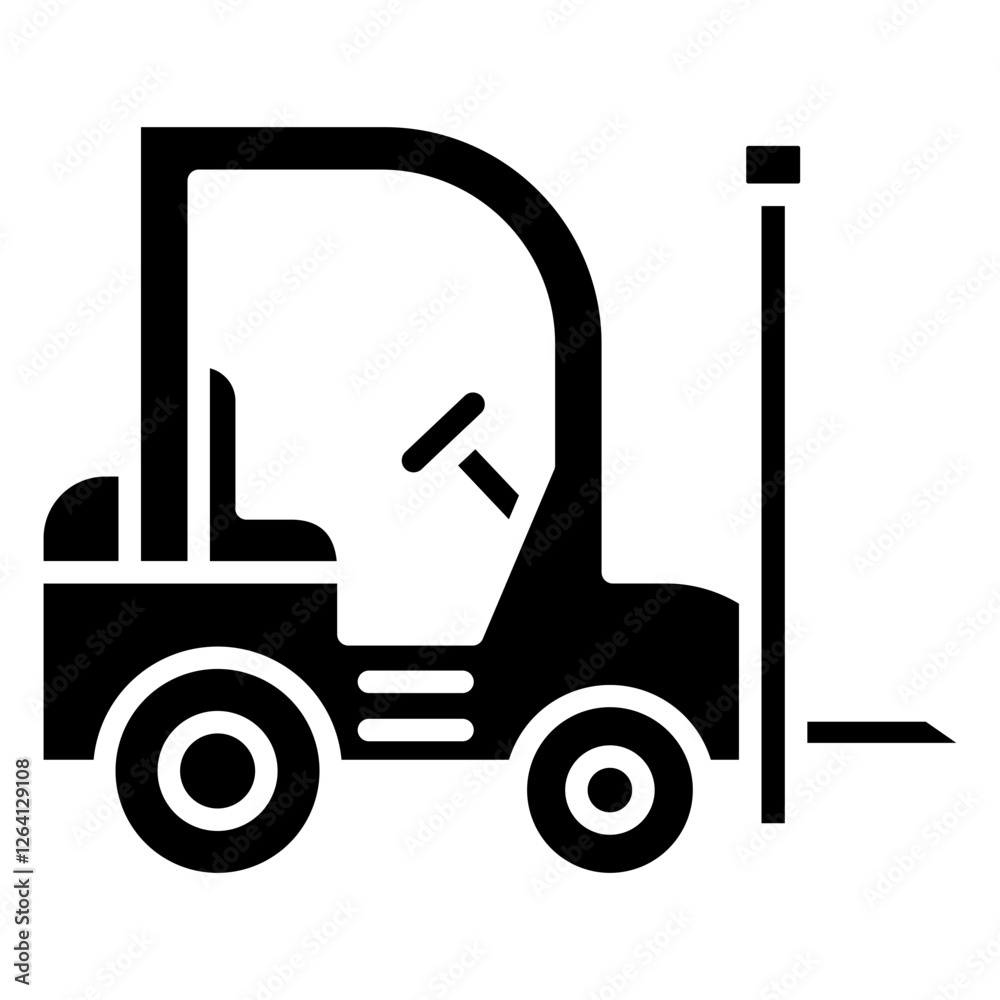 Forklift Icon Forklift Icon