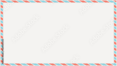 Postal striped envelop computer wallpaper vector