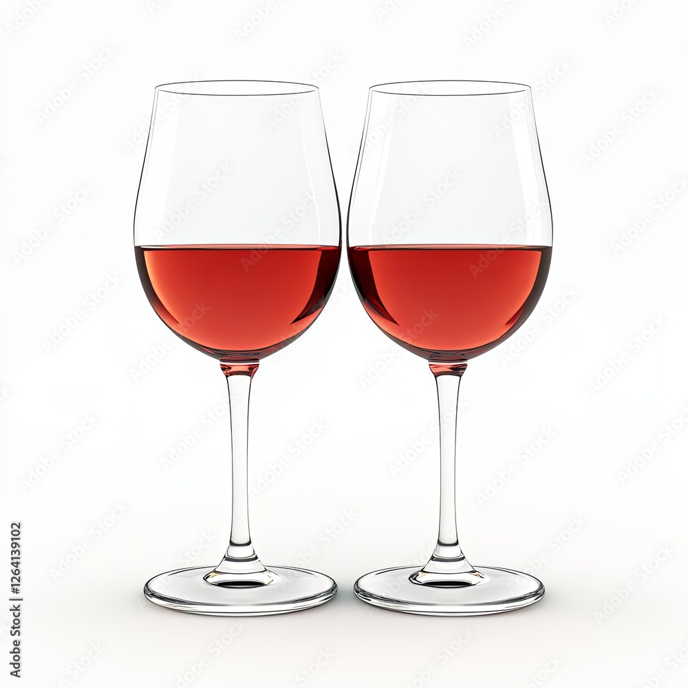 romantic dinner, 3d style imitation, cartoon icon, white background romantic dinner, 3d style imitation, cartoon icon, white background