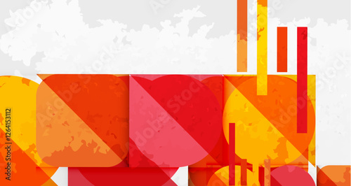 Grainy texture geometric abstract background. Vector Illustration For Wallpaper, Banner, Background, Card, Book Illustration, landing page