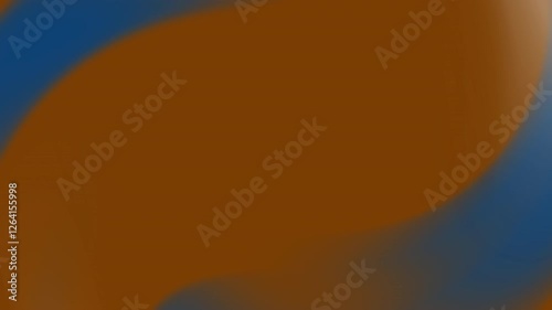 Abstract Swirling Brown And Blue Gradient Background Design