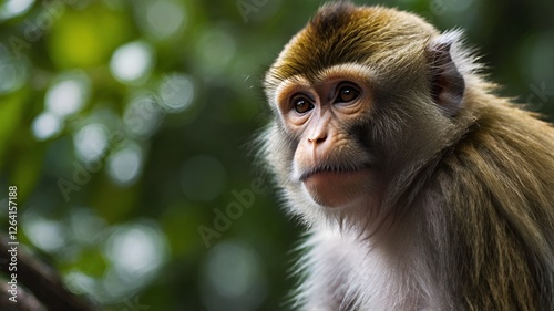 Monkey in nature