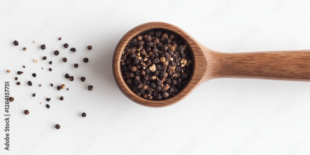 A handcrafted wooden spoon rests elegantly on a pristine white surface. Its light-brown, smoothly curved handle exudes rustic charm, inviting you to imagine its culinary journey A handcrafted wooden spoon rests elegantly on a pristine white surface. Its light-brown, smoothly curved handle exudes rustic charm, inviting you to imagine its culinary journey