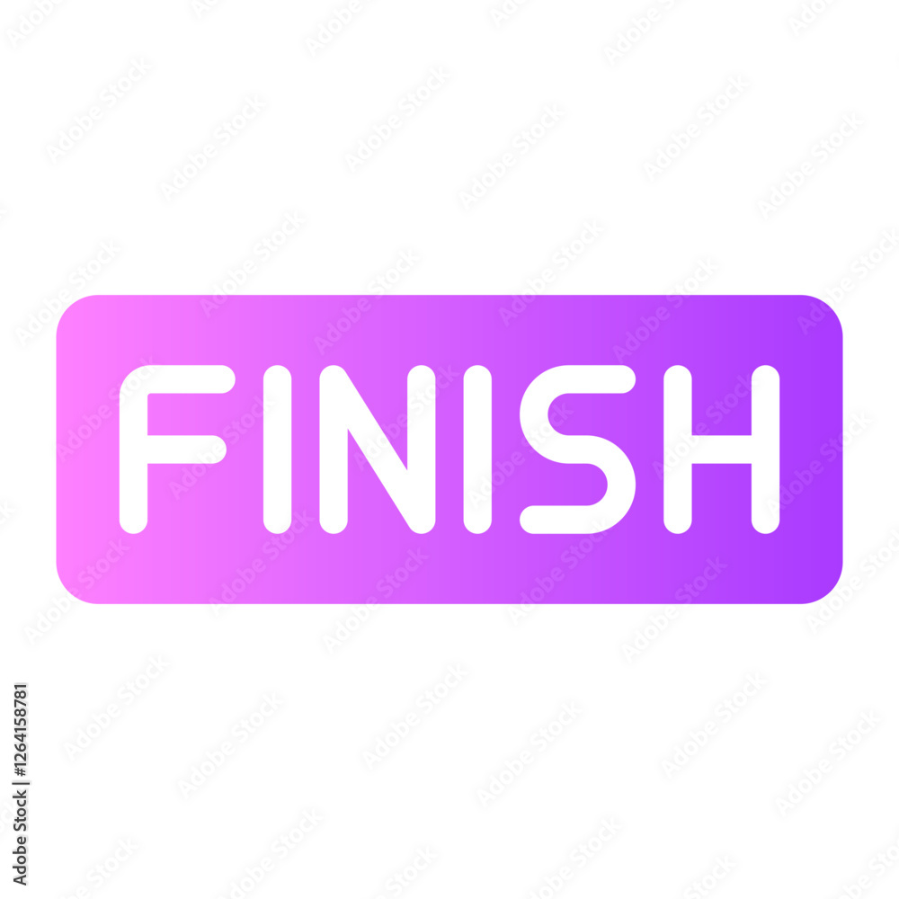 finish gradient icon