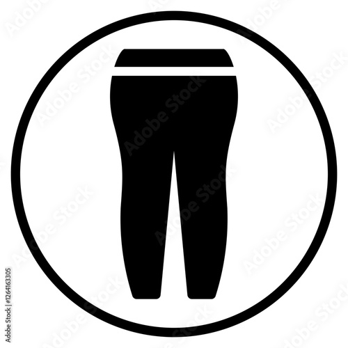 leggins glyph icon