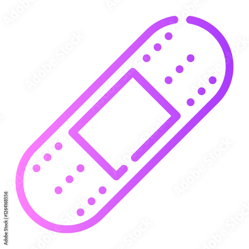 plaster gradient icon