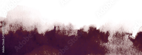 Abstract watercolor background, background with a gradient of dark purple and white, background with a soft, textured blend of purple and white. Minimal watercolor paint texture background vector