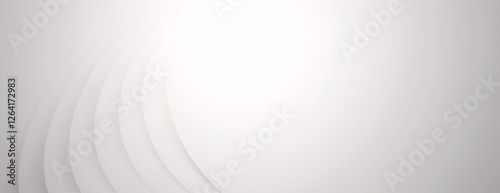 Minimalist gray background gradient texture. The background features curved lines. Gray color enhances the clean background. Abstract minimal curved layered texture background vector