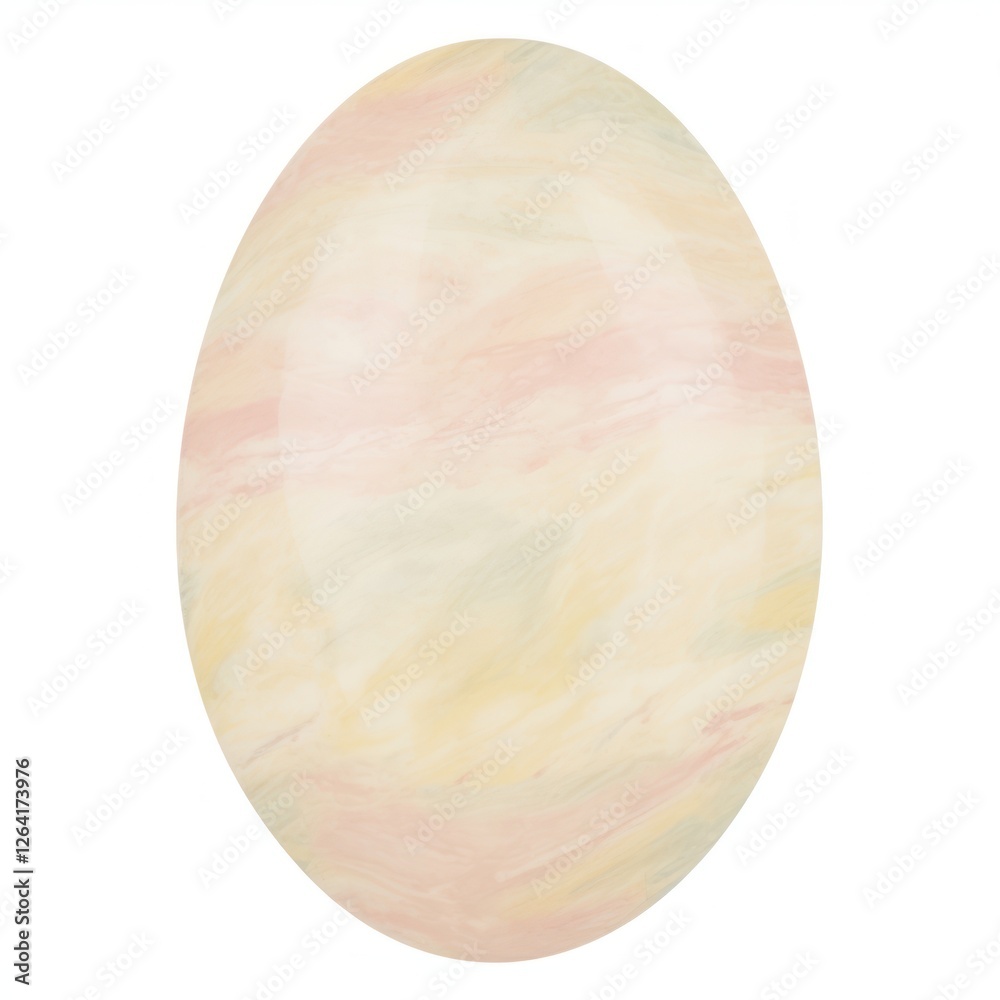 Easter egg marble distort shape abstract easter white background. Easter egg marble distort shape abstract easter white background.