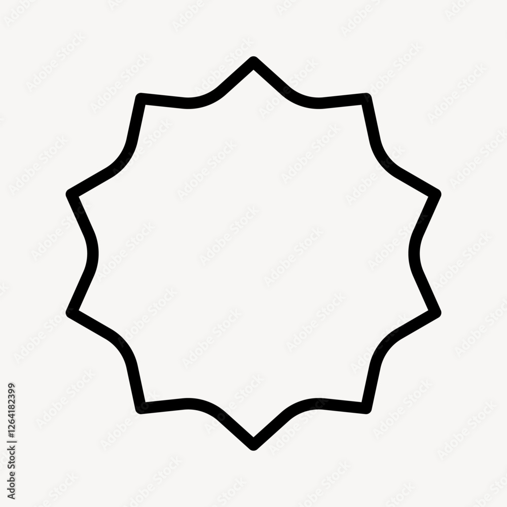 Minimalist geometric arch design vector Minimalist geometric arch design vector