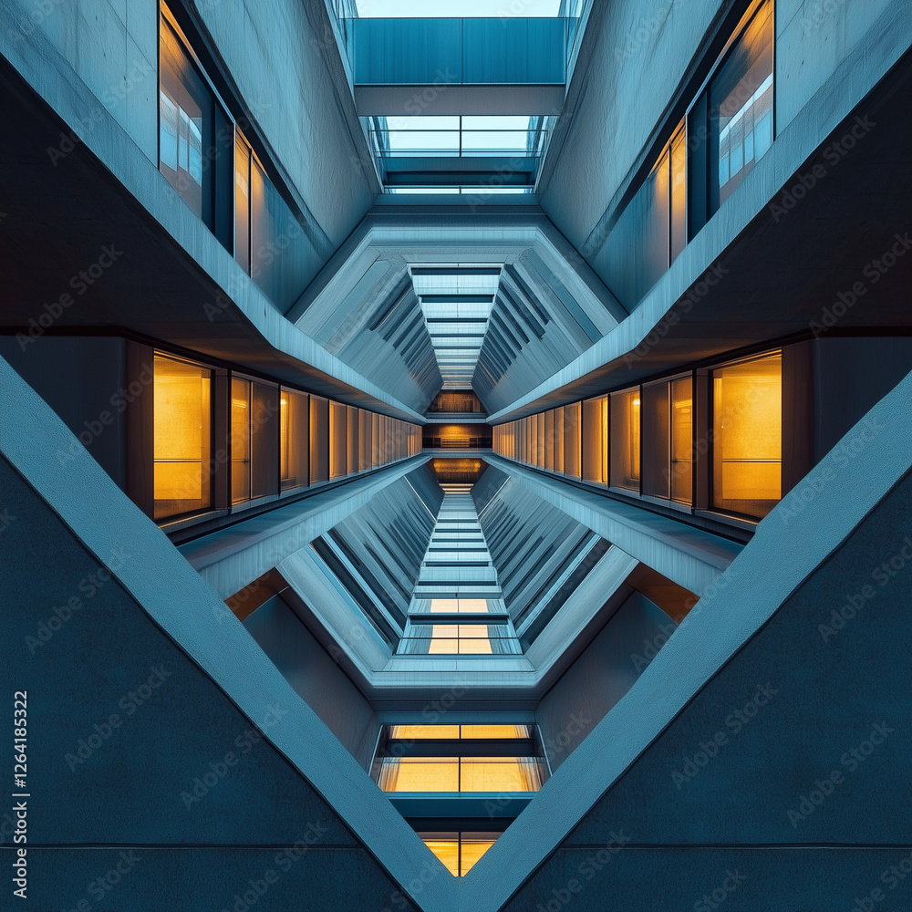 Fototapeta premium architecture photography of a grand scale building