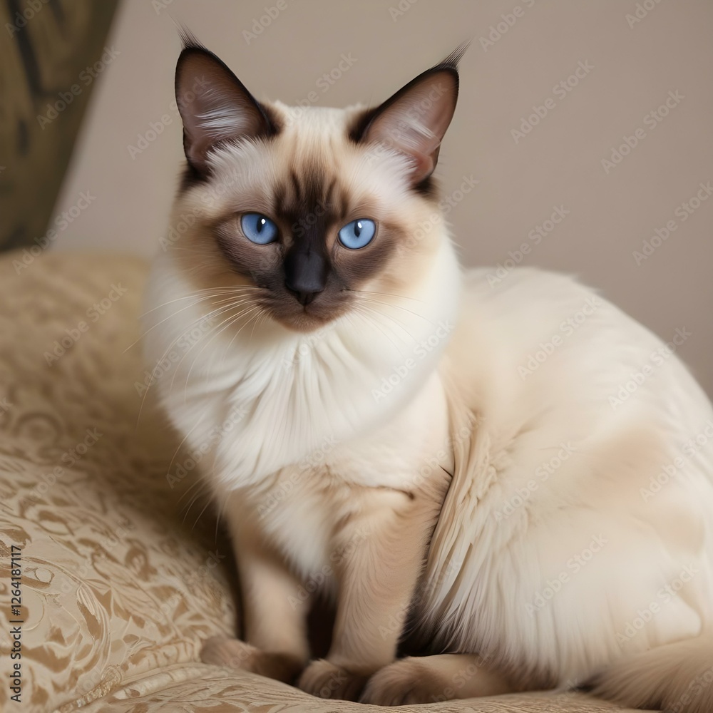 portrait of a cat picture Ai generated portrait of a cat picture Ai generated