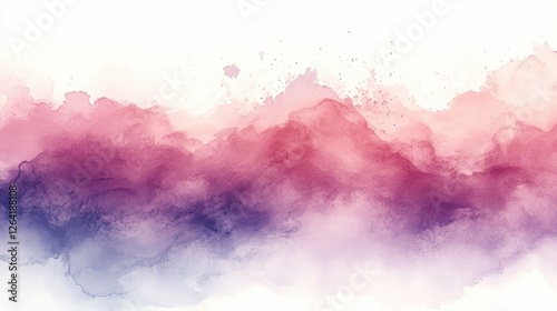 Abstract watercolor background featuring soft pink, purple, and blue gradients blending seamlessly