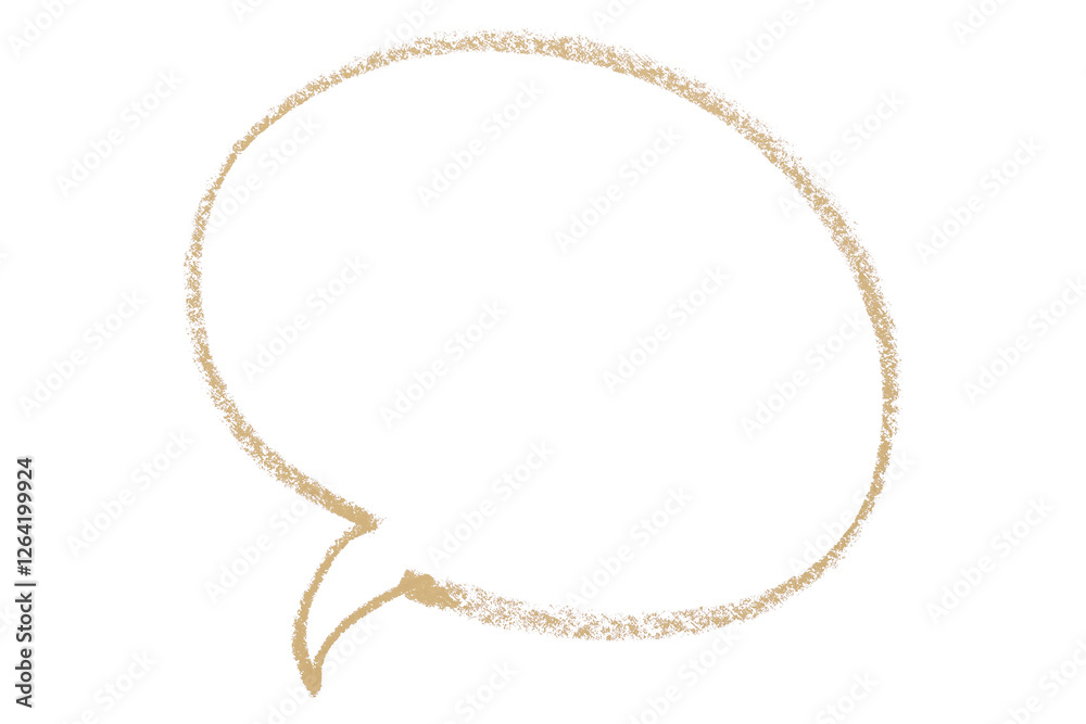 Separate light brown speech bubbles on transparent background. Separate light brown speech bubbles on transparent background.