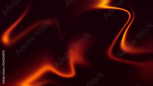 red yellow gradient wave background
