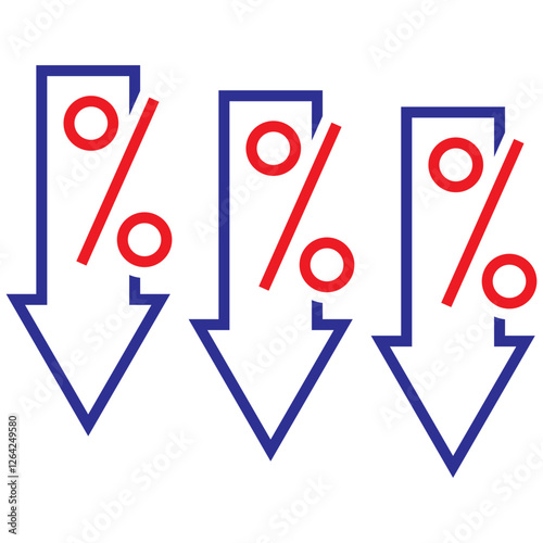 reduce icon vector design templates