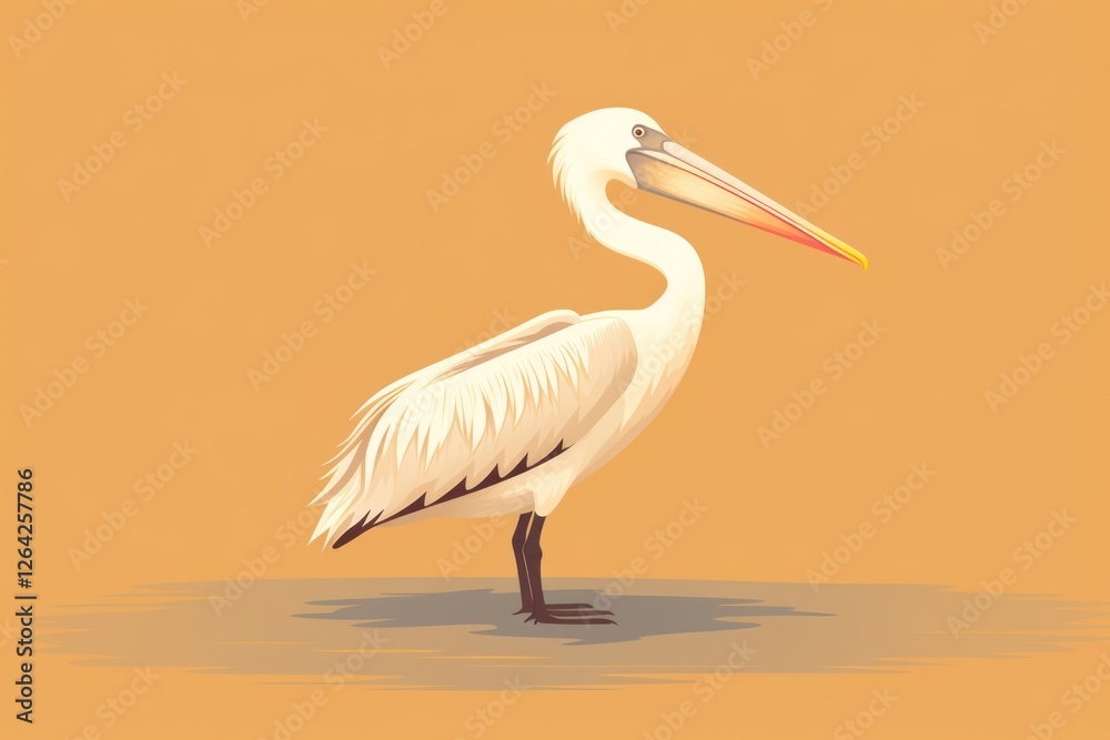 Fototapeta premium Pelican wildlife animal bird.