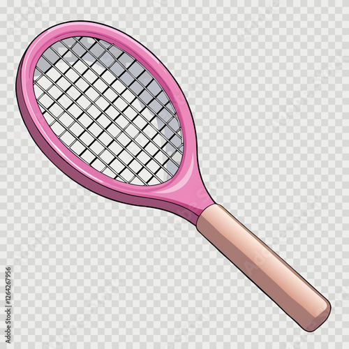 tennis racket and ball