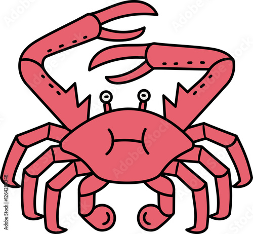 Crab Illustration