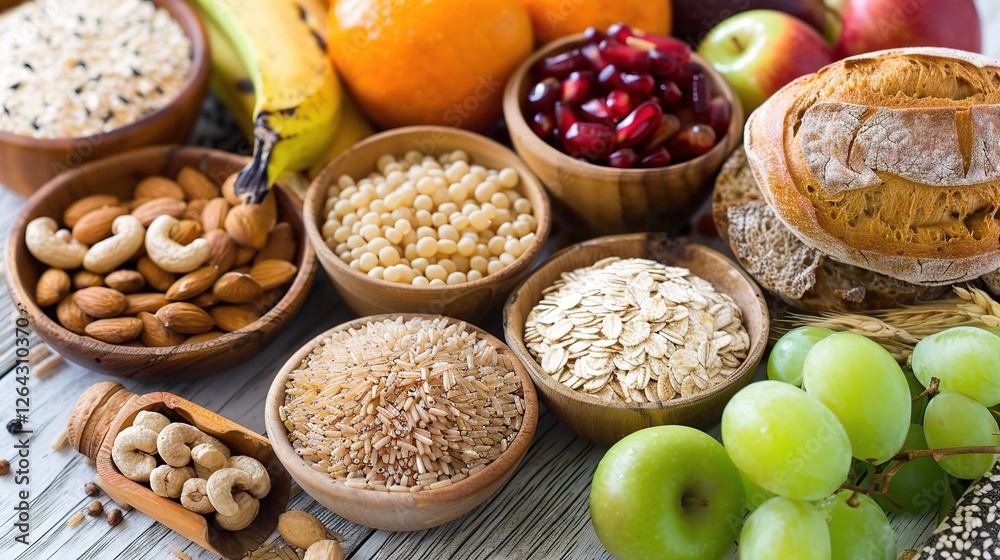 Dietary fiber, an important component of a healthy diet. It plays a crucial role in promoting digestion, maintaining a healthy gut, and helping with weight management. Foods rich in dietary fiber, suc Dietary fiber, an important component of a healthy diet. It plays a crucial role in promoting digestion, maintaining a healthy gut, and helping with weight management. Foods rich in dietary fiber, suc