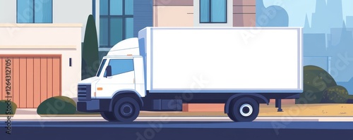 Furniture Move, Removal Delivery Near Truck, 