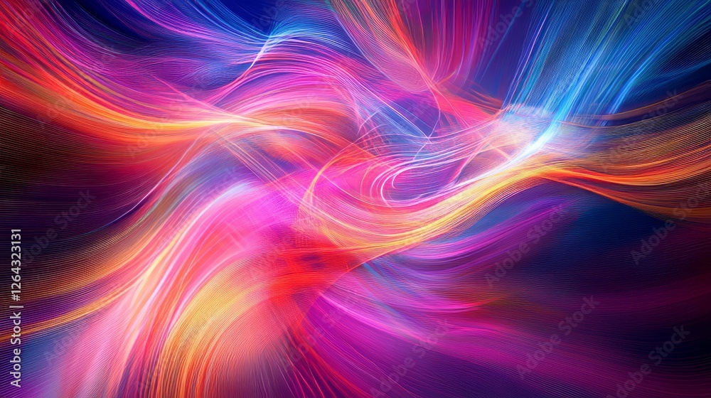 Vibrant Abstract Energy Flow Background. Vibrant Abstract Energy Flow Background.