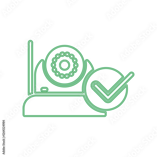 CCTV icon design template