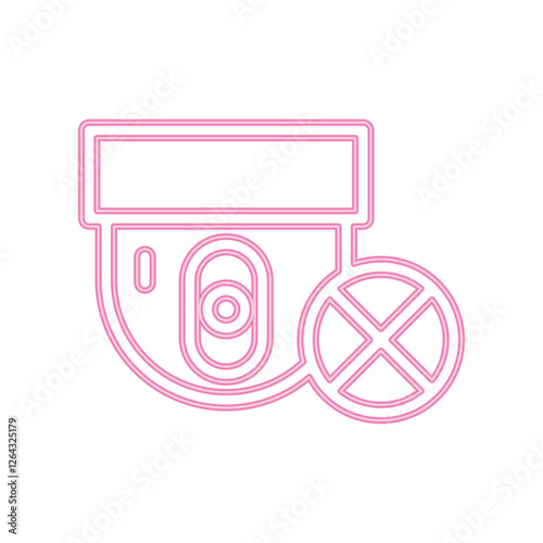 CCTV icon design template