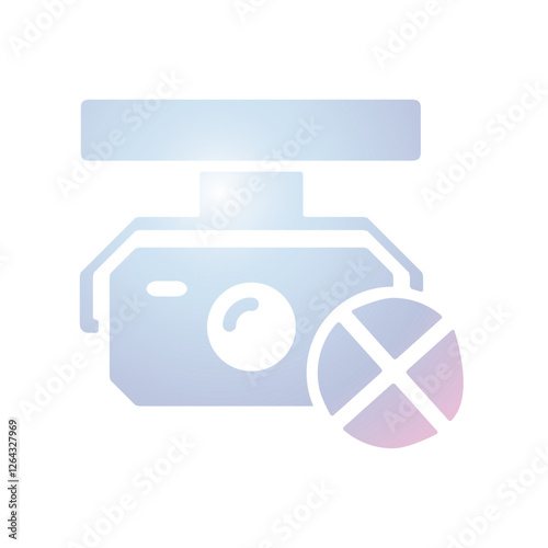 CCTV icon design template